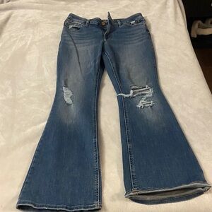 Classic Blue Flare Jeans for Women